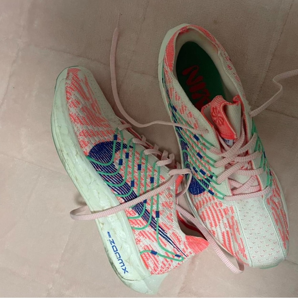 Nike Women’s Pink Multicolor Running Sneakers